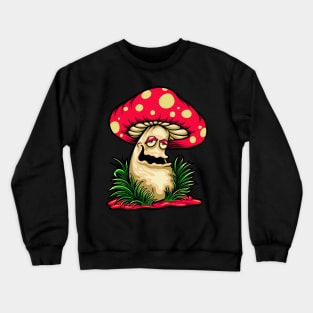 Fun Face Shroom Crewneck Sweatshirt